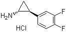 (1R,2S)-rel-2-(3,4-Difluorophenyl)cyclopropanamine hydrochloride 